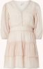 Dante 6 Lorainne mini jurk met pofmouw en pliss&#xE9 online kopen