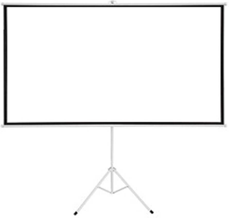 AFINTEK Beamerscherm Op Statief 100 221 X 125 Cm 16 9 Projectiescherm Op Tripod Wit