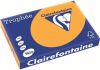Clairefontaine Trophée Pastel, gekleurd papier, A3, 160 g, 250 vel, oranje online kopen