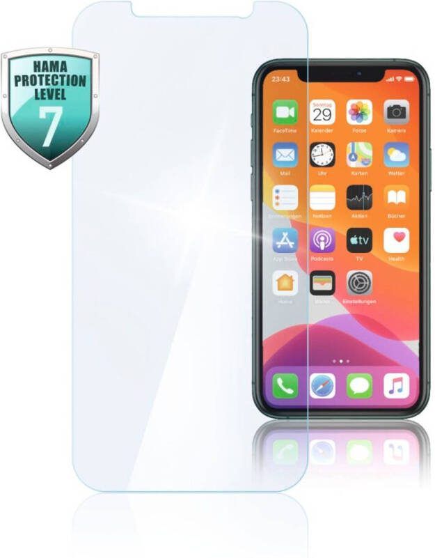 Hama Displaybeschermingsglas Beschermglas voor Apple iPhone 11 displaybeschermingsglas