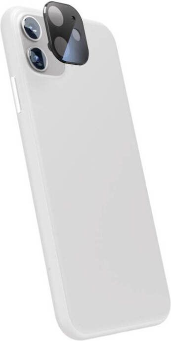 Hama Displaybeschermingsglas Camera beschermglas voor Apple iPhone 12 mini, zwart, lens beschermglas