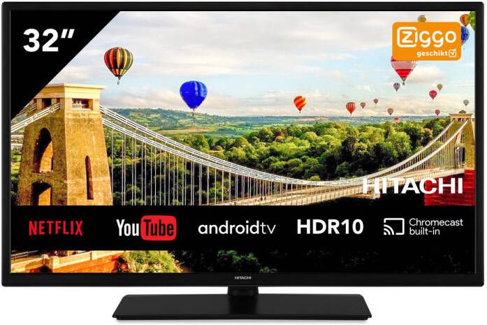 Hitachi 32hae2252 Hd Ready Android 32 Inch Smart Tv Met Ingebouwde Chromecast