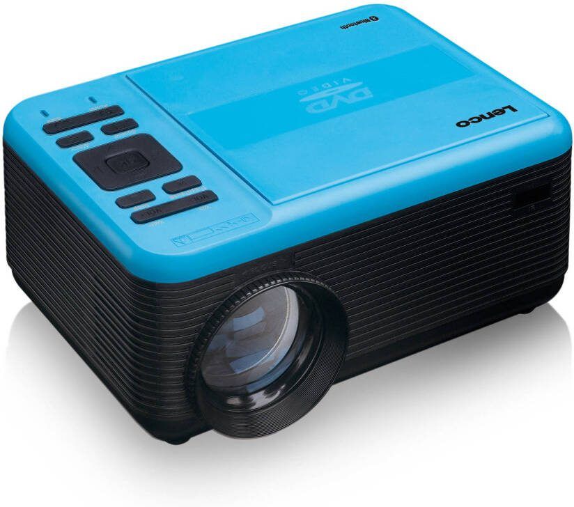 Lenco Lcd Projector Met Dvd Speler En Bluetooth® Lpj 500bu Zwart blauw