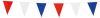 Globos Mini Vlaggenlijn Rood wit blauw 3m Kunststof 10x15cm online kopen