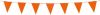 Massamarkt Wefiesta Vlaggenlijn 3 Meter 10 X 15 Cm Polyetheen Oranje online kopen