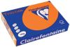 Clairefontaine Trophée Intens, gekleurd papier, A4, 120 g, 250 vel, feloranje online kopen