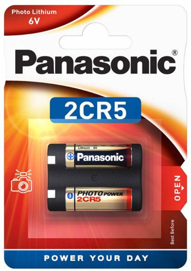 Panasonic 2cr 5l Lithium 6v Niet oplaadbare Batterij