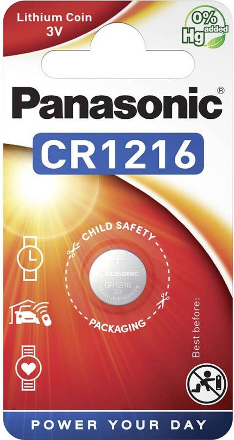 Panasonic Lithium Cr1216 3v Blister 1