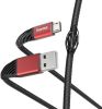 Hama LAADKABEL EXTR USB A>MICRO USB 1, 5M Oplader Zwart online kopen
