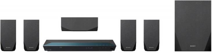 Sony BDVE2100 Home cinema-systemen & soundbars Zwart