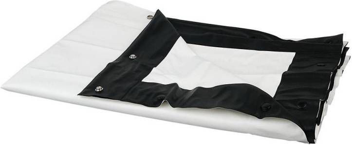 DMT Spanscherm 100 inch opzicht