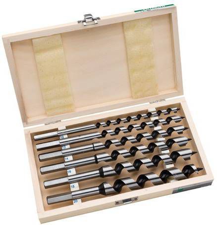 HiKOKI 781991 6 delige Slangenboor Set In Houten Cassette 6 16mm