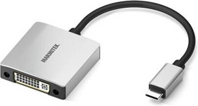 Marmitek Adapter USB type C naar DVI UTP kabel Zwart