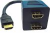 HDMI/2x HDMI Adapter met vergulde contacten 10cm online kopen