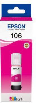 Epson 106 EcoTank Magenta inktfles voor ET 7700 en ET 7750