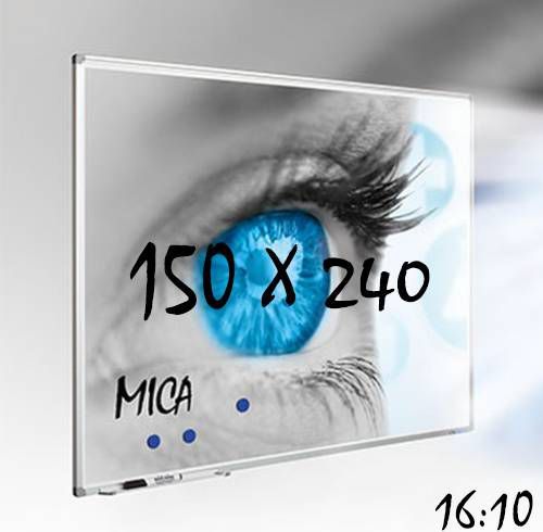 Smit Visual Mica projectiebord/whiteboard 150x240 cm 16 10