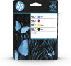 HP 912 4 pack Originele Inktcartridges Cyaan/magenta/geel online kopen