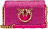 Pinko Roze Handtas Love Click Mini Full Strass online kopen