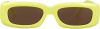 Linda Farrow Attico16 C12 SUN Sunglasses , Geel, Dames online kopen