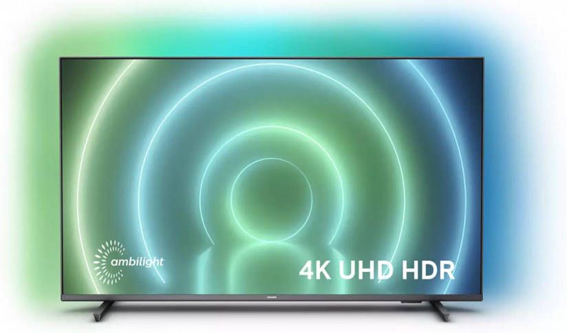 Philips Uhd 4k Led Tv 50(126cm) Ambilight 3 Kanten Android Tv Dolby Vision Dolby Atmos Geluid 4 X Hdmi