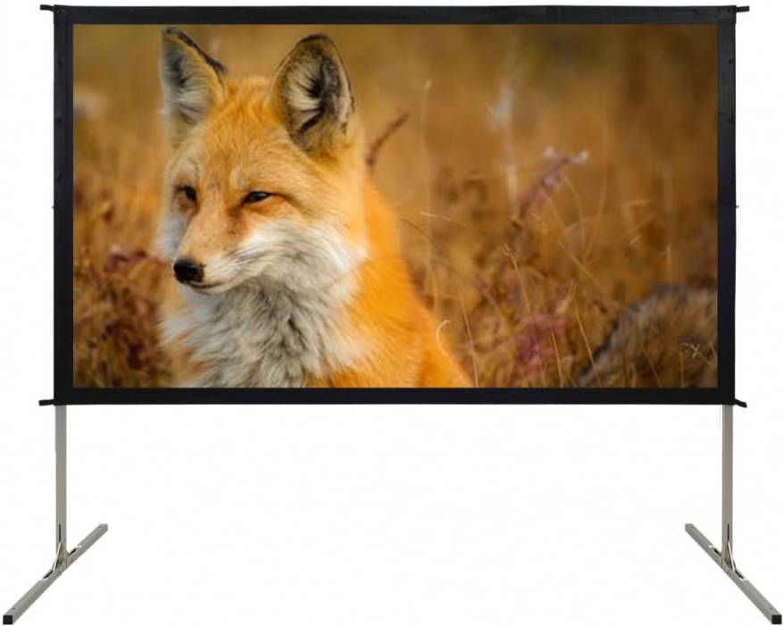VidaXL Projectiescherm Inklapbaar 16 9 100&apos, &apos