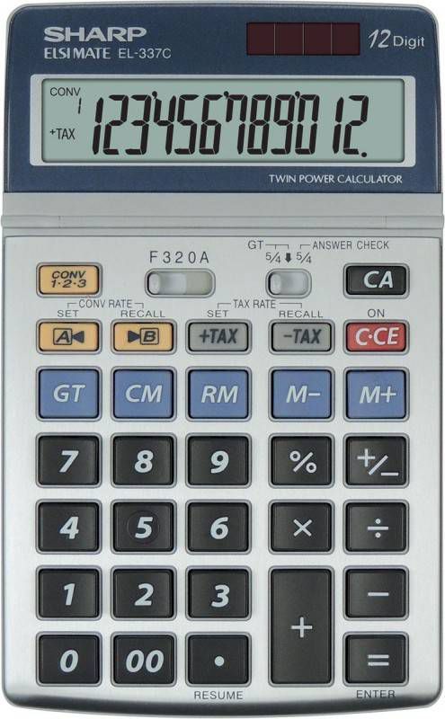Sharp bureaurekenmachine EL 337C