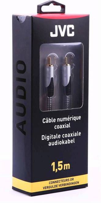 JVC digitale audiokabel DIGITAL COAXIAL CABLE 1.5M