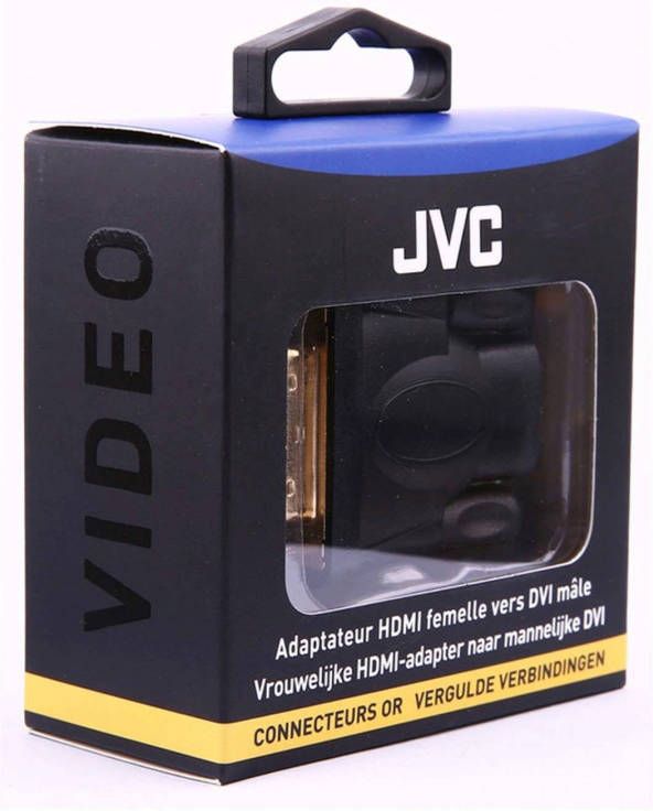 JVC HDMI kabel ADAPTER. FEMALE HDMI TO MALE DVI. GOLD-PLATED CONN