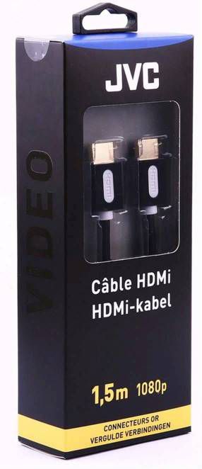 JVC HDMI kabel HDMI STA W/ET 1.5M B