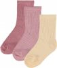 NAME IT MINI sokken NMFSTORM set van 3 roze online kopen