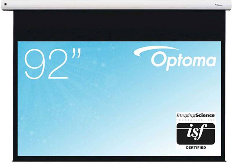 Optoma DE 9092EGA 92 inch gemotoriseerd projectiescherm