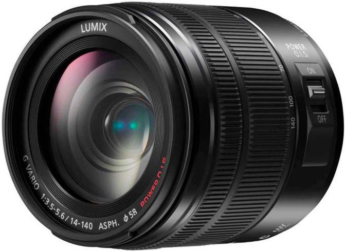 Panasonic Lumix G Vario 14-140mm f/3.5-5.6 ASPH. Power O.I.S. Zwart