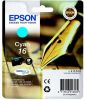 Epson inktcartridge 16, 165 pagina&apos, s, OEM C13T16224012, cyaan online kopen
