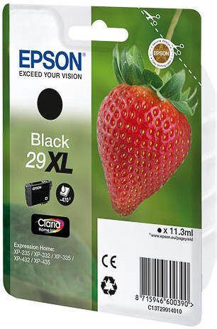 Jorz Epson Inktcartridge 29xl Zwart, 470 Pagina&apos, s Oem C13t29914012